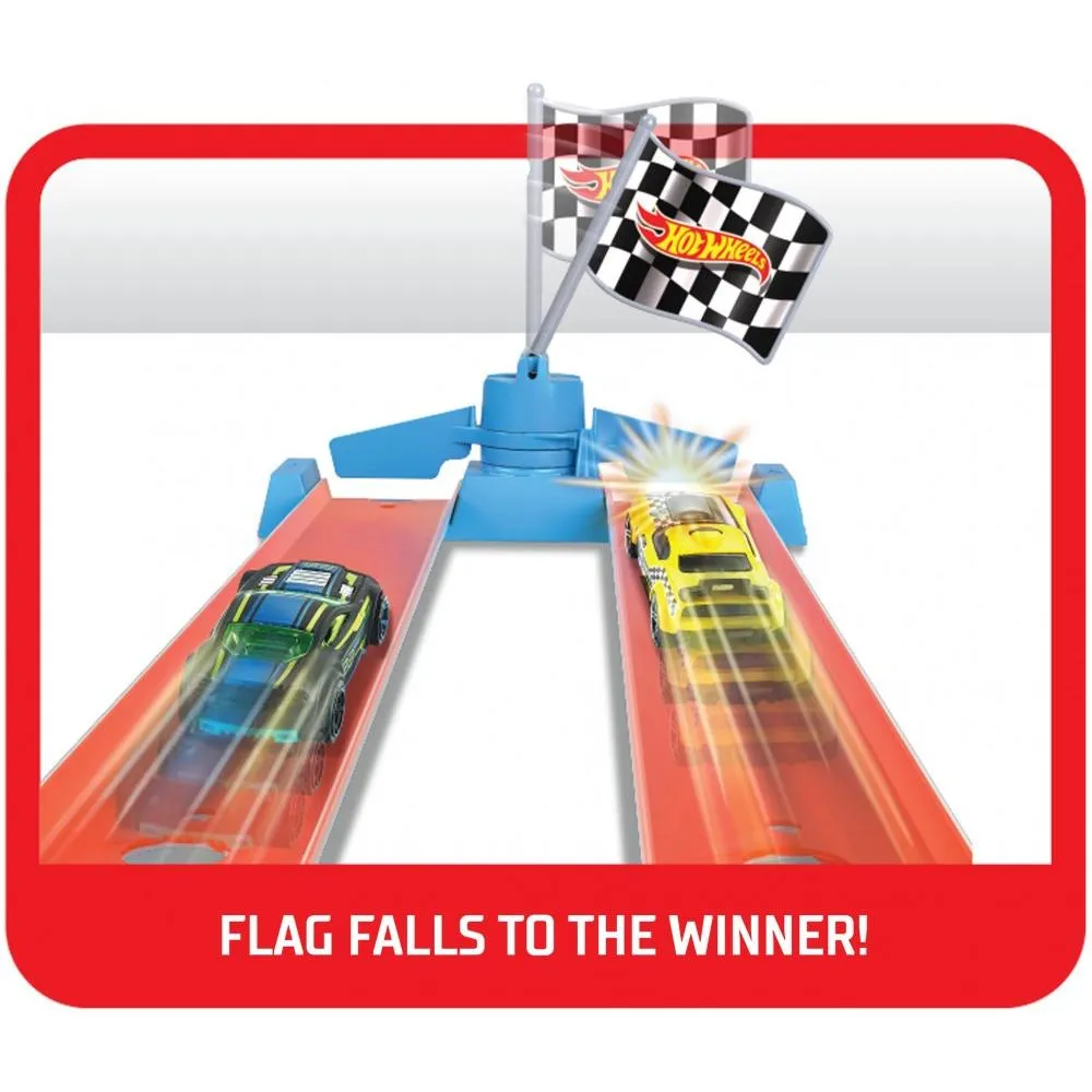 Hot Wheels Dragstrip Champion Vehicle Racing Playset