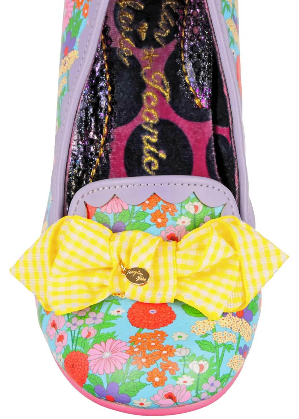 Irregular Choice Kanjanka Florals 50's Pumps Lilac