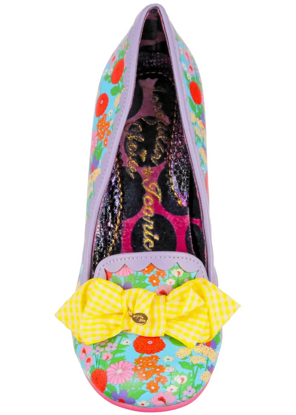 Irregular Choice Kanjanka Florals 50's Pumps Lilac