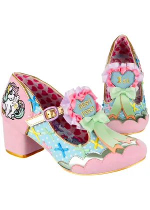 Irregular Choice x My Little Pony Best In Show Pumps Blue Pink