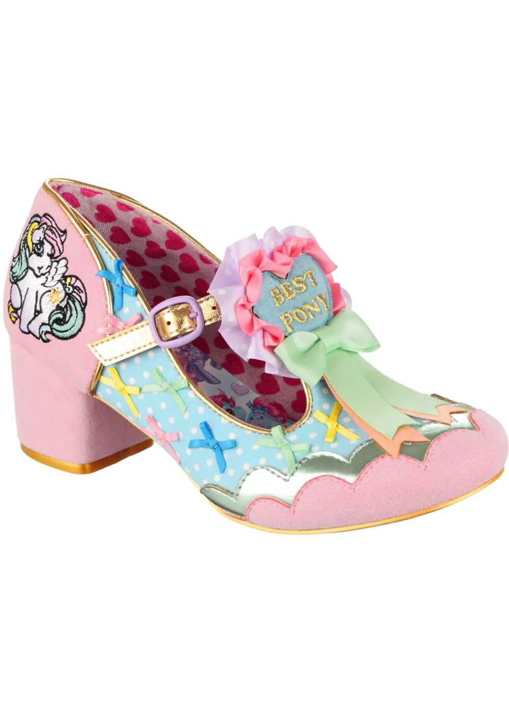 Irregular Choice x My Little Pony Best In Show Pumps Blue Pink