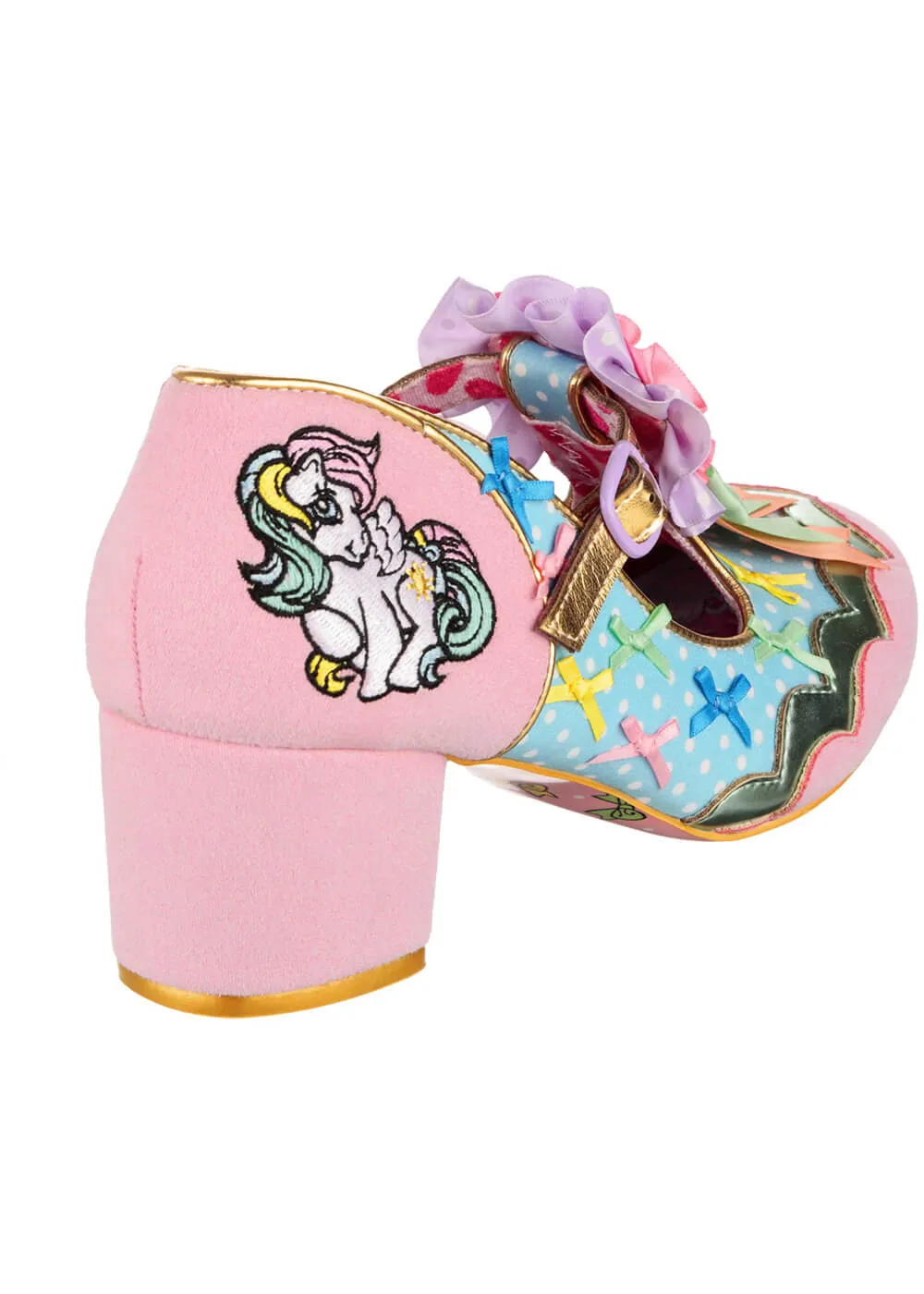 Irregular Choice x My Little Pony Best In Show Pumps Blue Pink