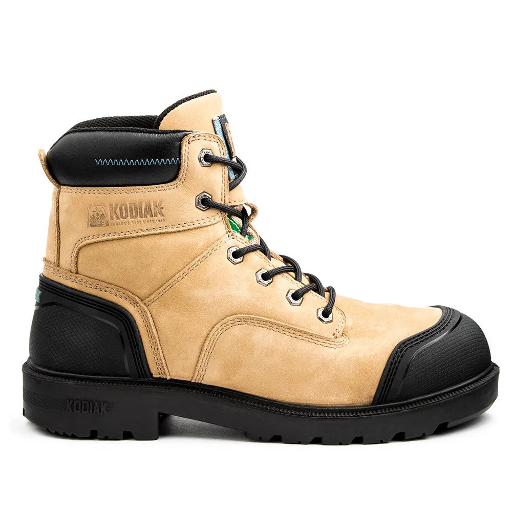 Kodiak Blue Plus Men's 6" Aluminum Toe Safety Work Boots - taupe 314066