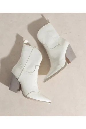 Let's Go Girls White Boots