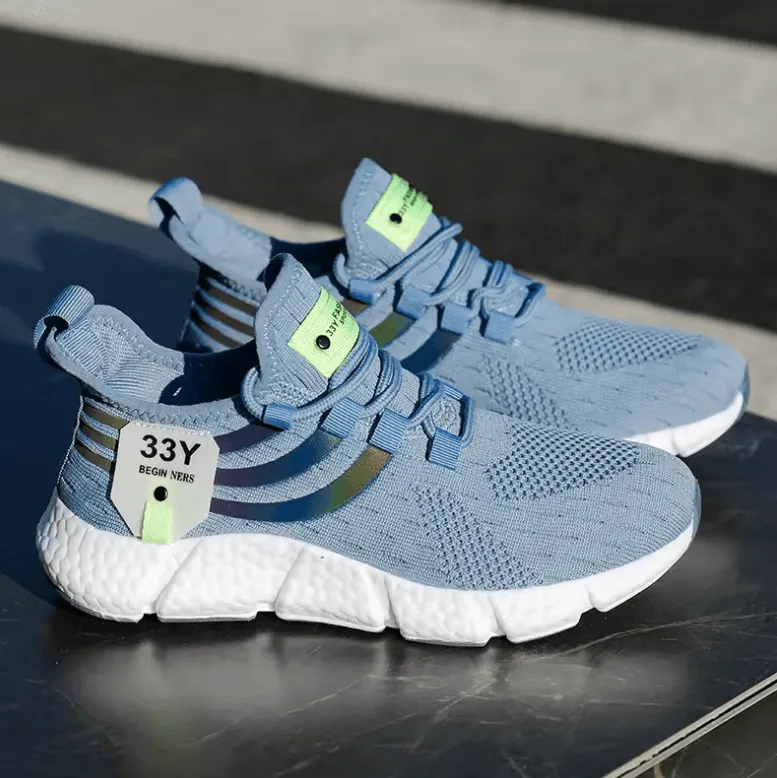Luxury Sport Shoes for Men – Breathable Casual Sneakers for Summer Running & Walking