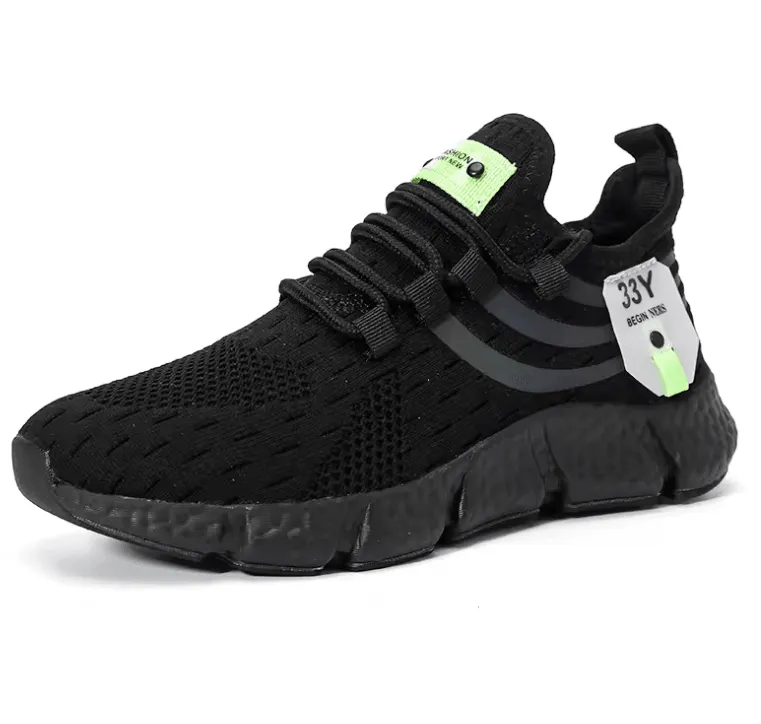 Luxury Sport Shoes for Men – Breathable Casual Sneakers for Summer Running & Walking
