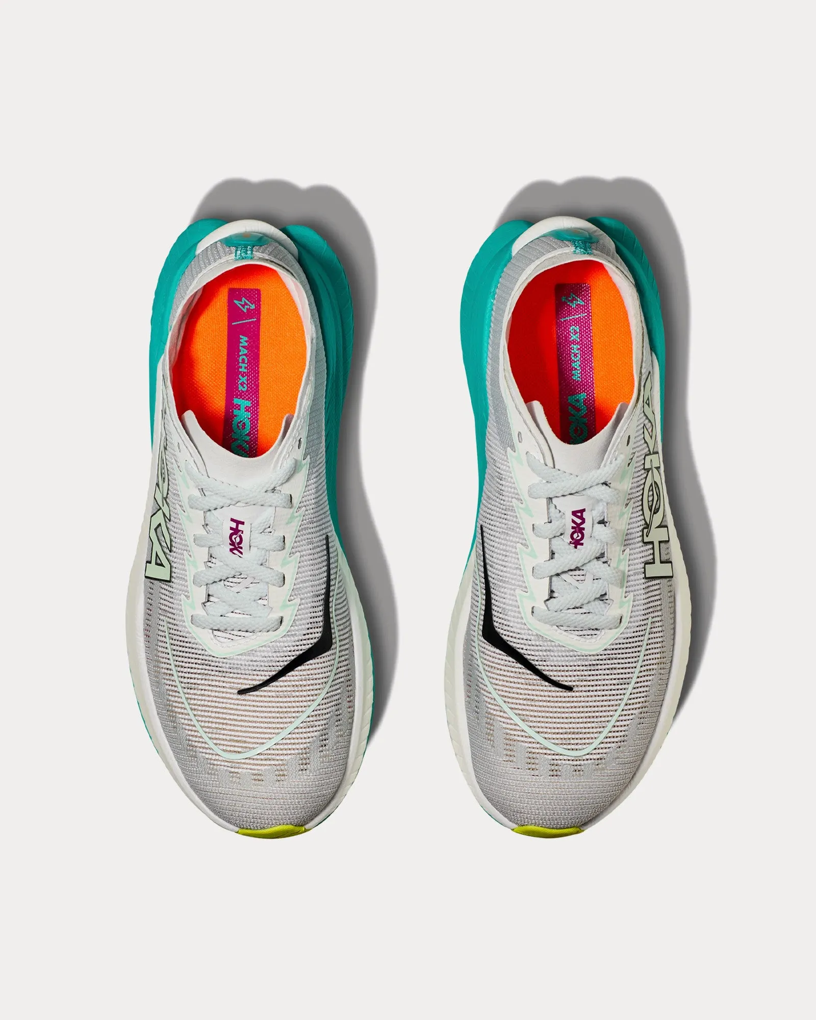 Mach X 2 Frost / Electric Aqua Running Shoes