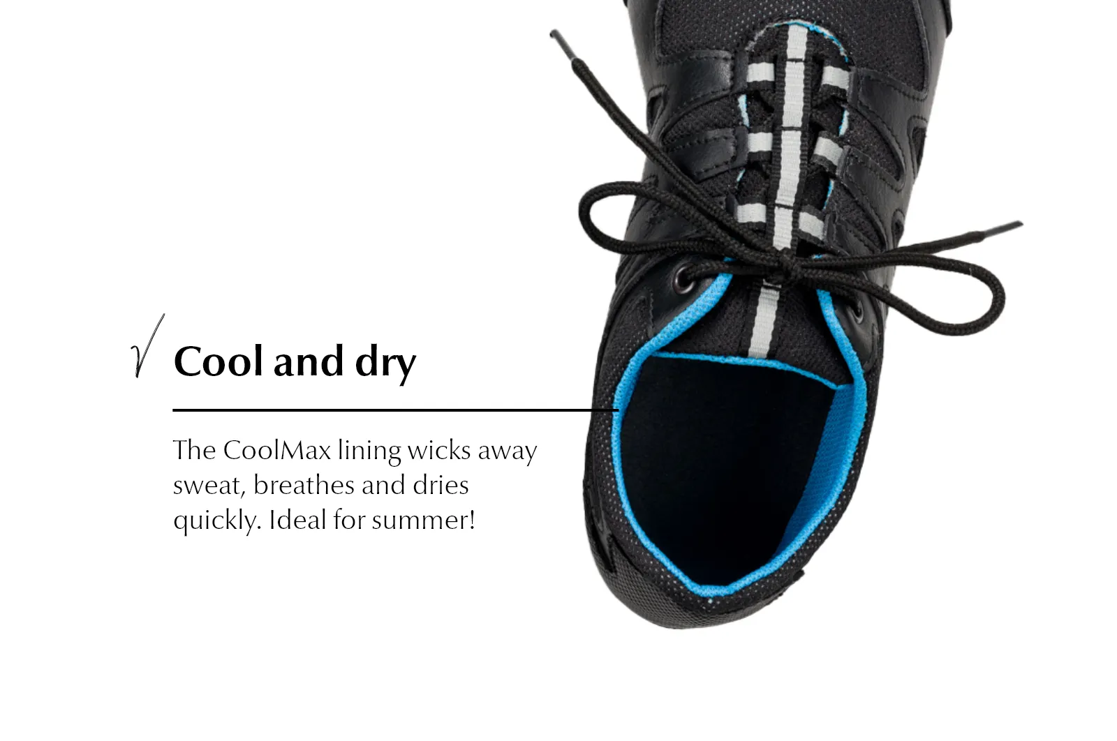 Men‘s Chitra Trek&Trail Comfort blue-black sneakers