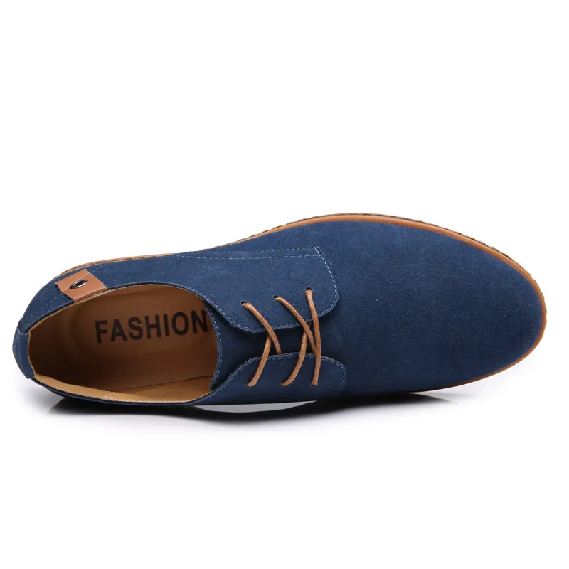 Men's Nubuck Lightweight Derby Shoes