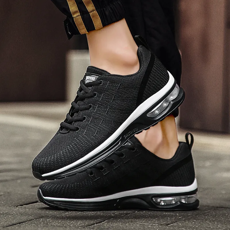 Men's Sneaks Autumn and Winter Men's Shoes plus Size Casual Breathable Running Shoes