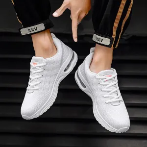 Men's Sneaks Autumn and Winter Men's Shoes plus Size Casual Breathable Running Shoes