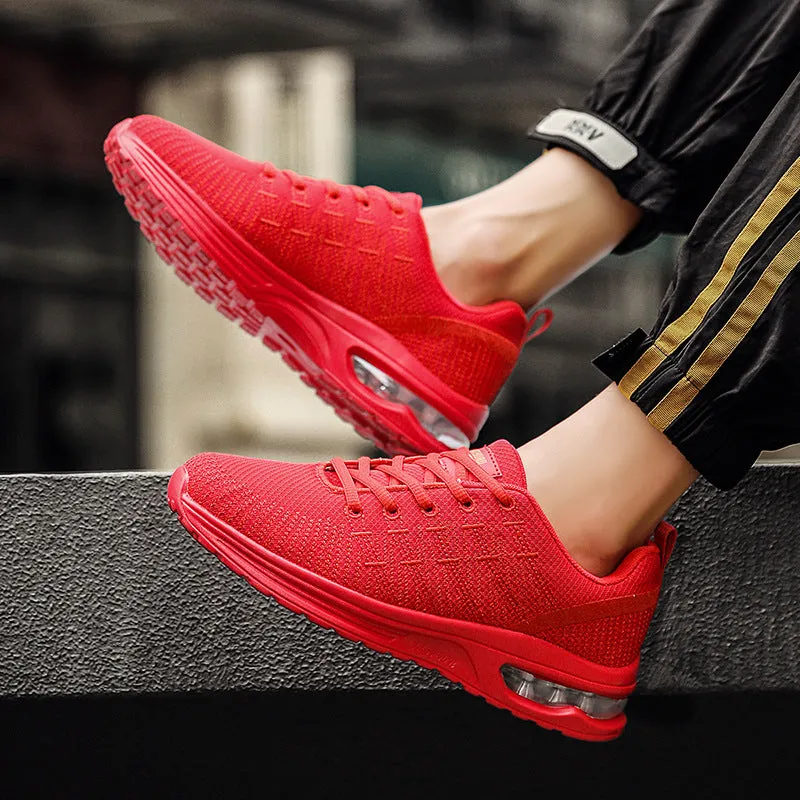 Men's Sneaks Autumn and Winter Men's Shoes plus Size Casual Breathable Running Shoes