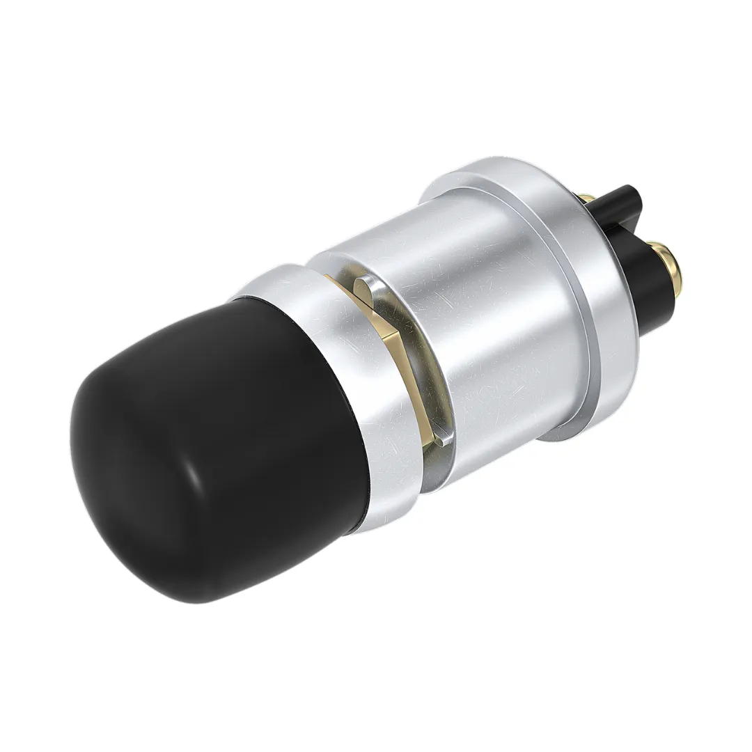 Momentary Push-On Button Switch With Splashproof Cover