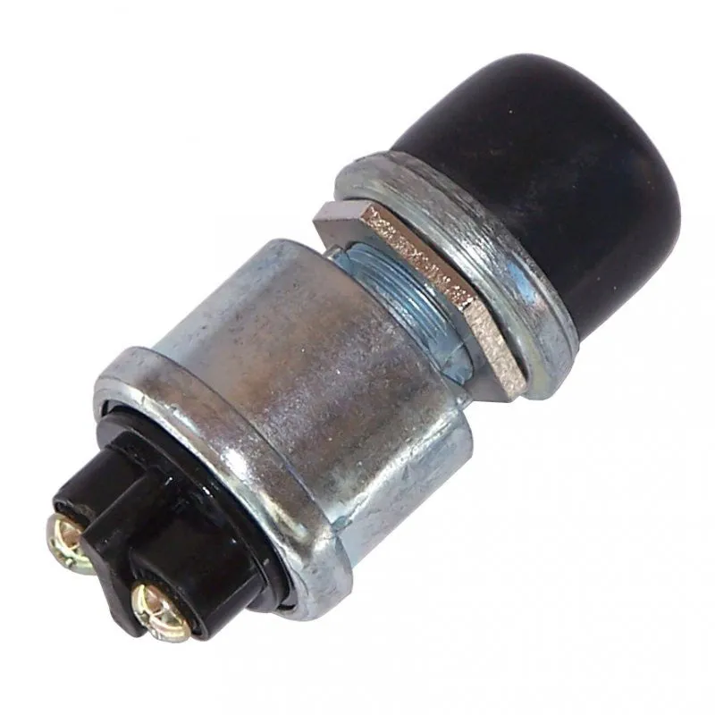 Momentary Push-On Button Switch With Splashproof Cover