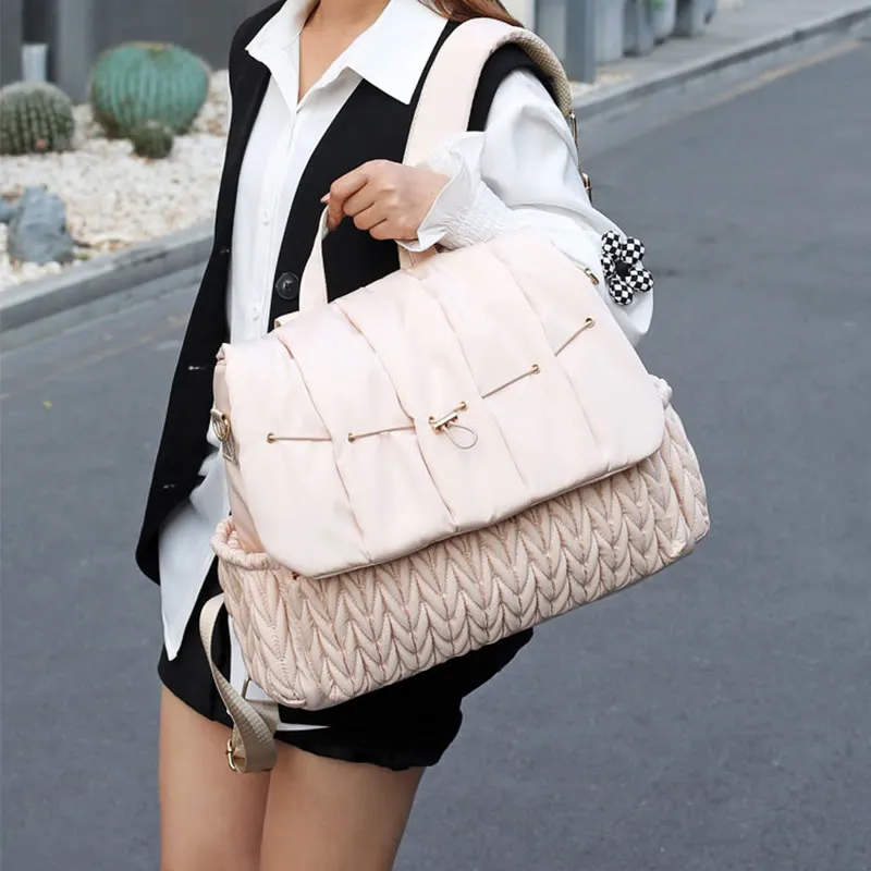 Mommy Bag For Women Outdoor Lightweight Multifunctional Infant Shoulder Bag