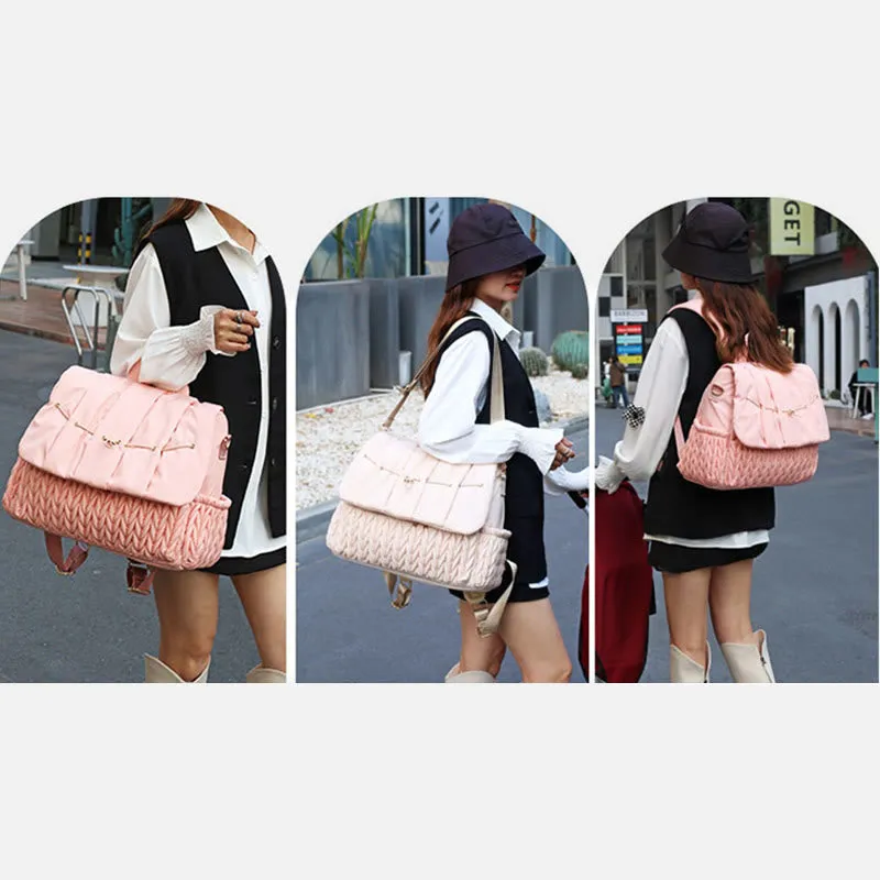 Mommy Bag For Women Outdoor Lightweight Multifunctional Infant Shoulder Bag