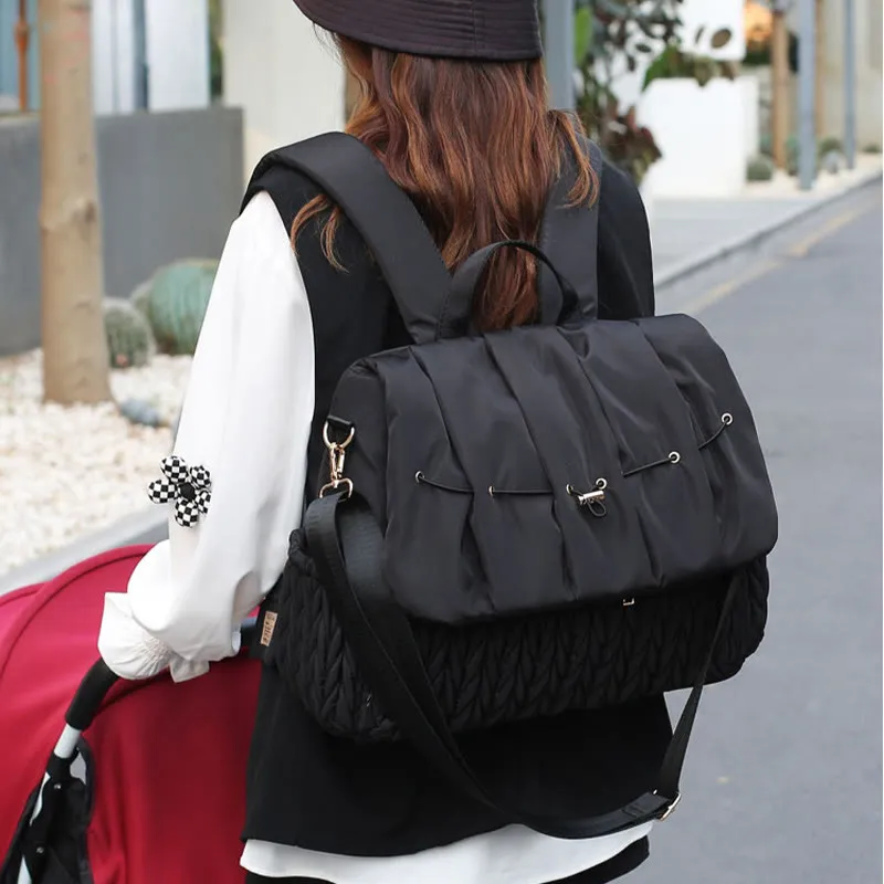Mommy Bag For Women Outdoor Lightweight Multifunctional Infant Shoulder Bag