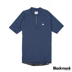 Navy Ladies Merino Jersey