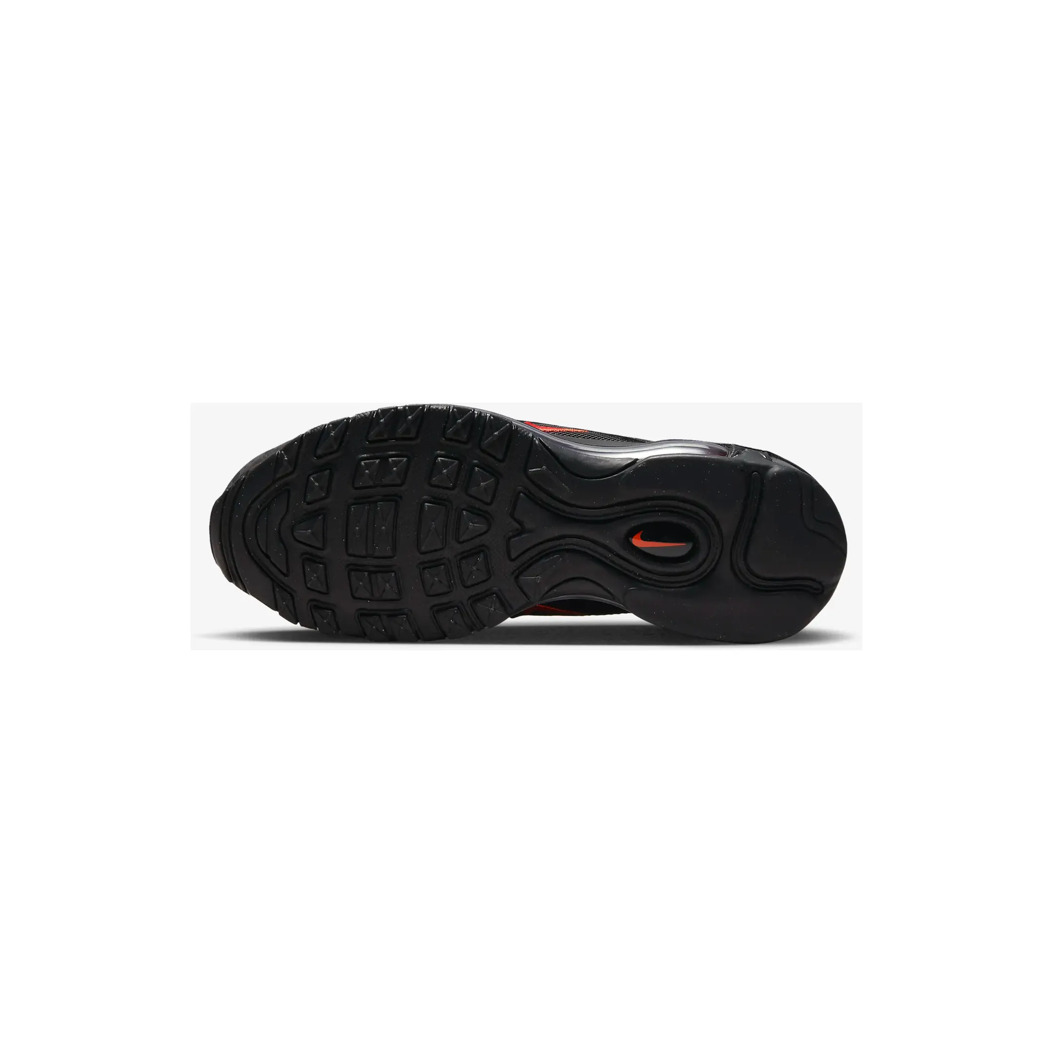 Nike Kid's Air Max 97 Shoes - Black / Safety Orange