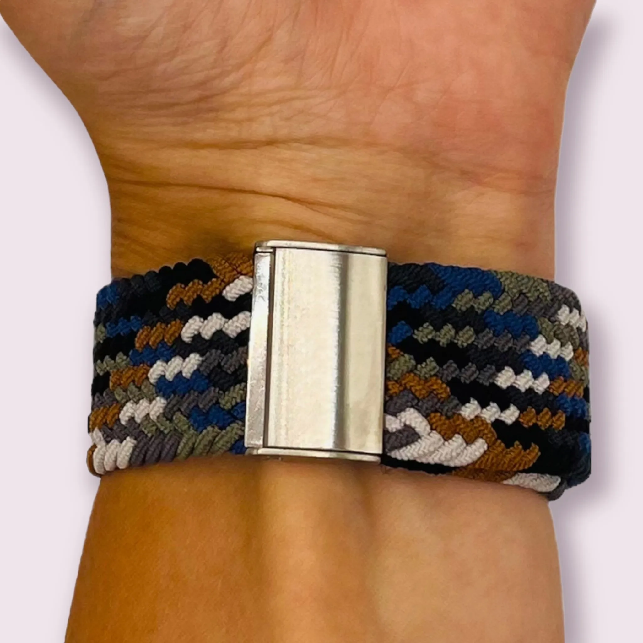 Nylon Braided Loop Watch Straps Compatible with the Suunto Race