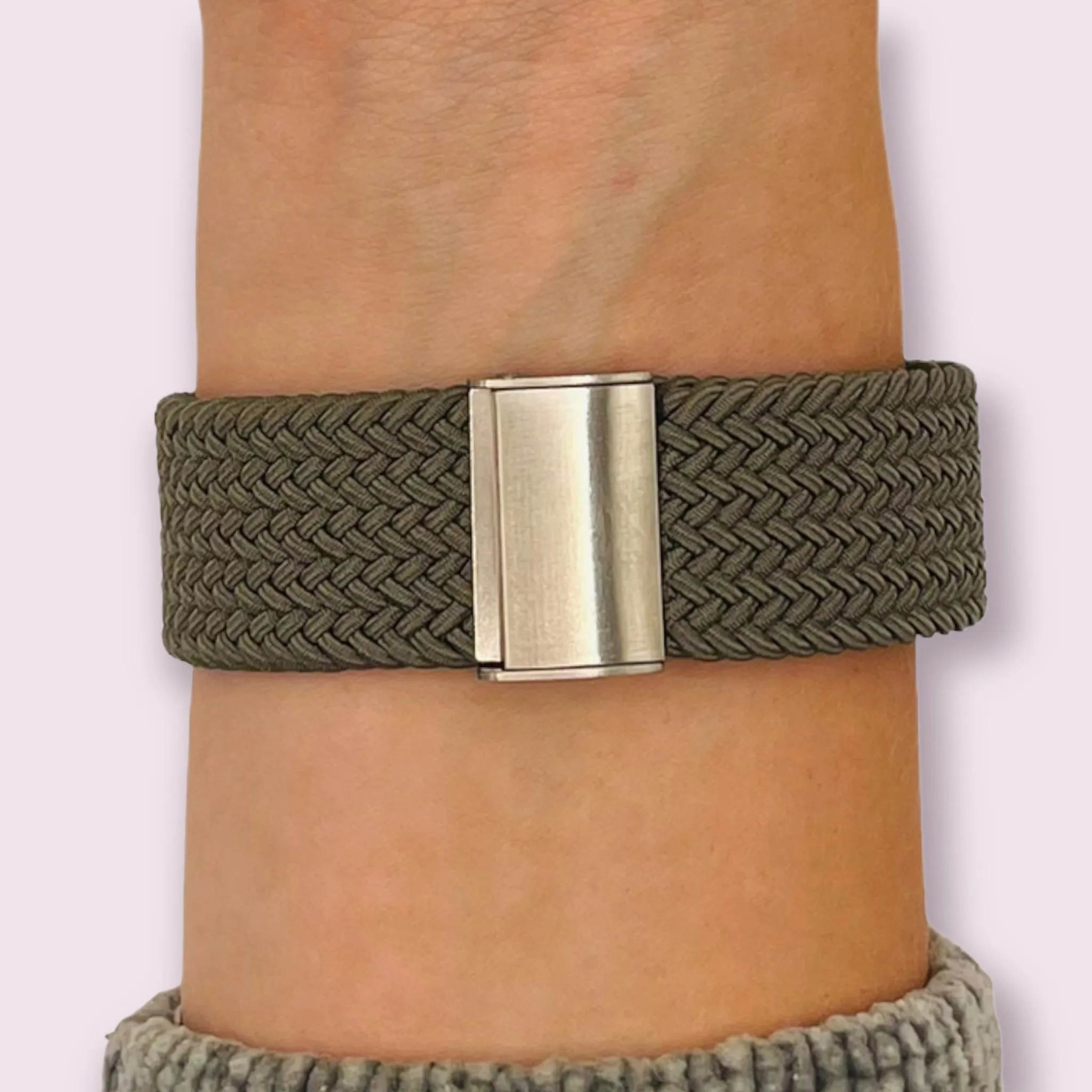 Nylon Braided Loop Watch Straps Compatible with the Suunto Race
