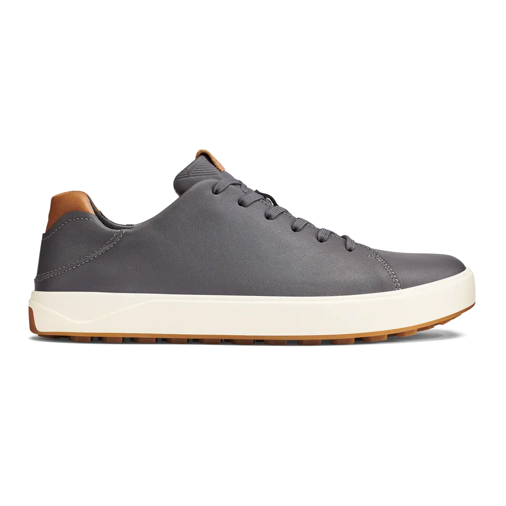 Olukai Men's Wai'alae Golf Shoes- Stone
