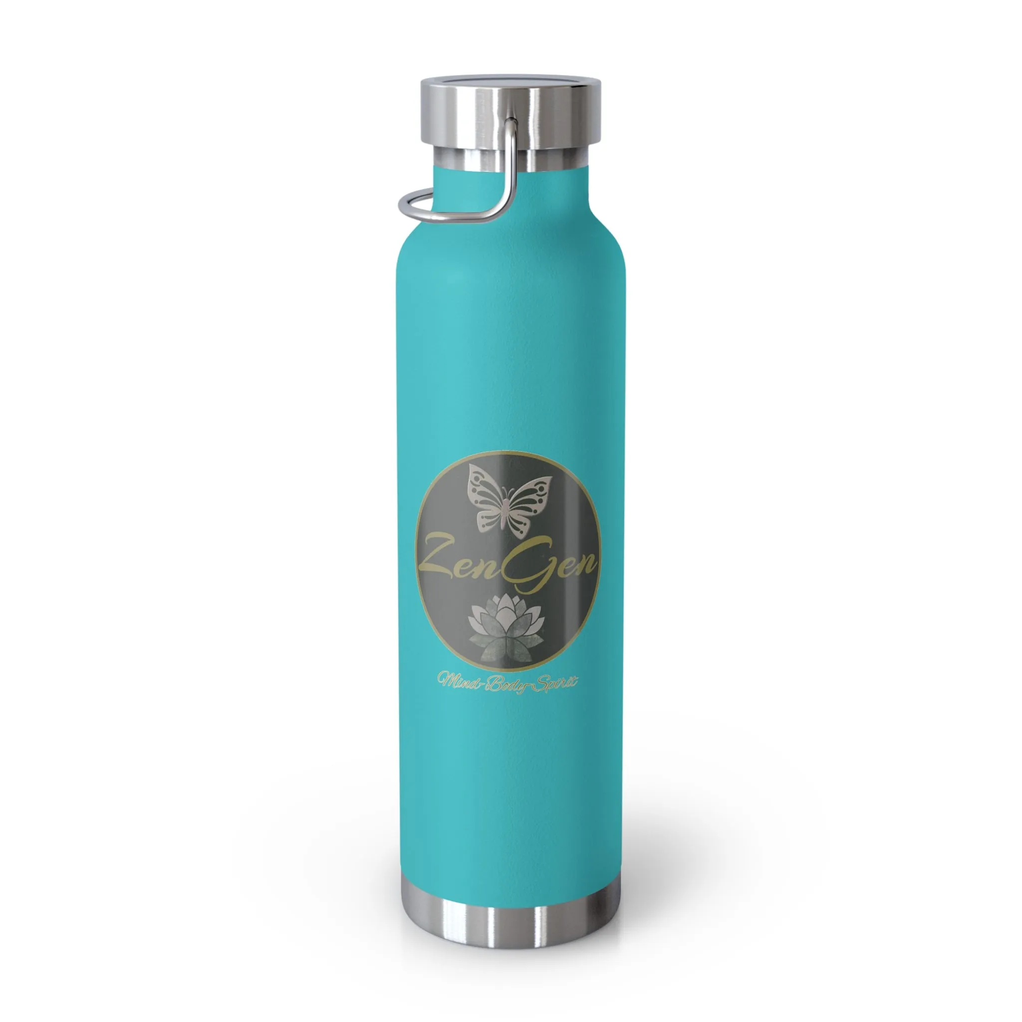One Race Human | Copper Vacuum Insulated Bottle, 22oz | ZenGen USA