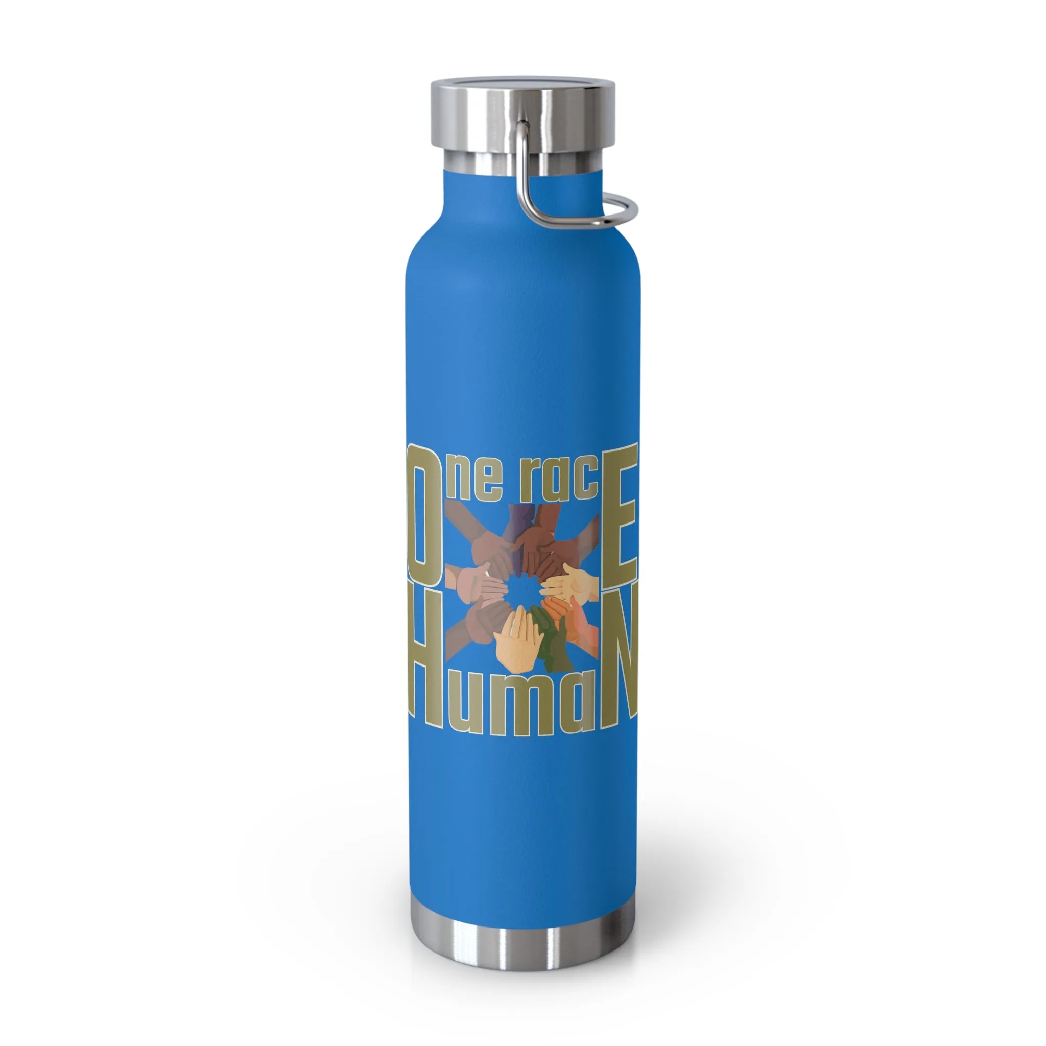 One Race Human | Copper Vacuum Insulated Bottle, 22oz | ZenGen USA