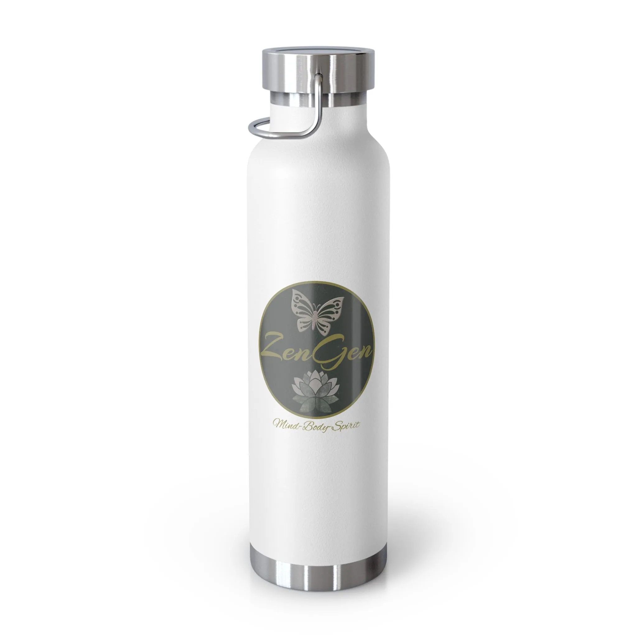 One Race Human | Copper Vacuum Insulated Bottle, 22oz | ZenGen USA
