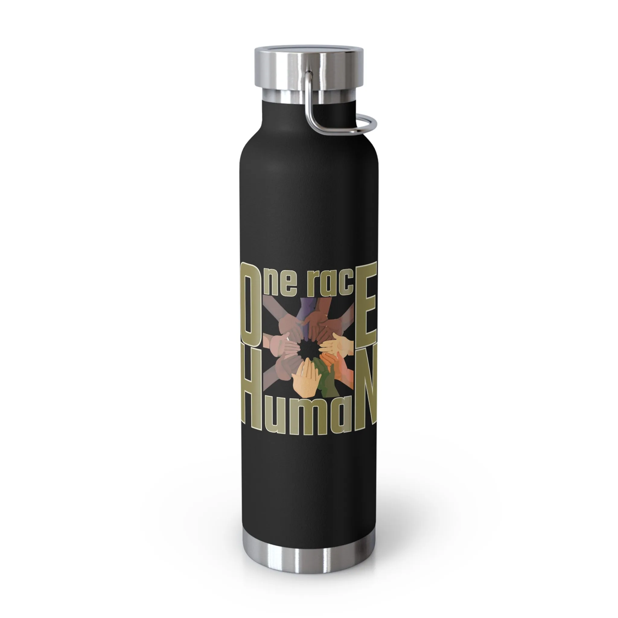 One Race Human | Copper Vacuum Insulated Bottle, 22oz | ZenGen USA