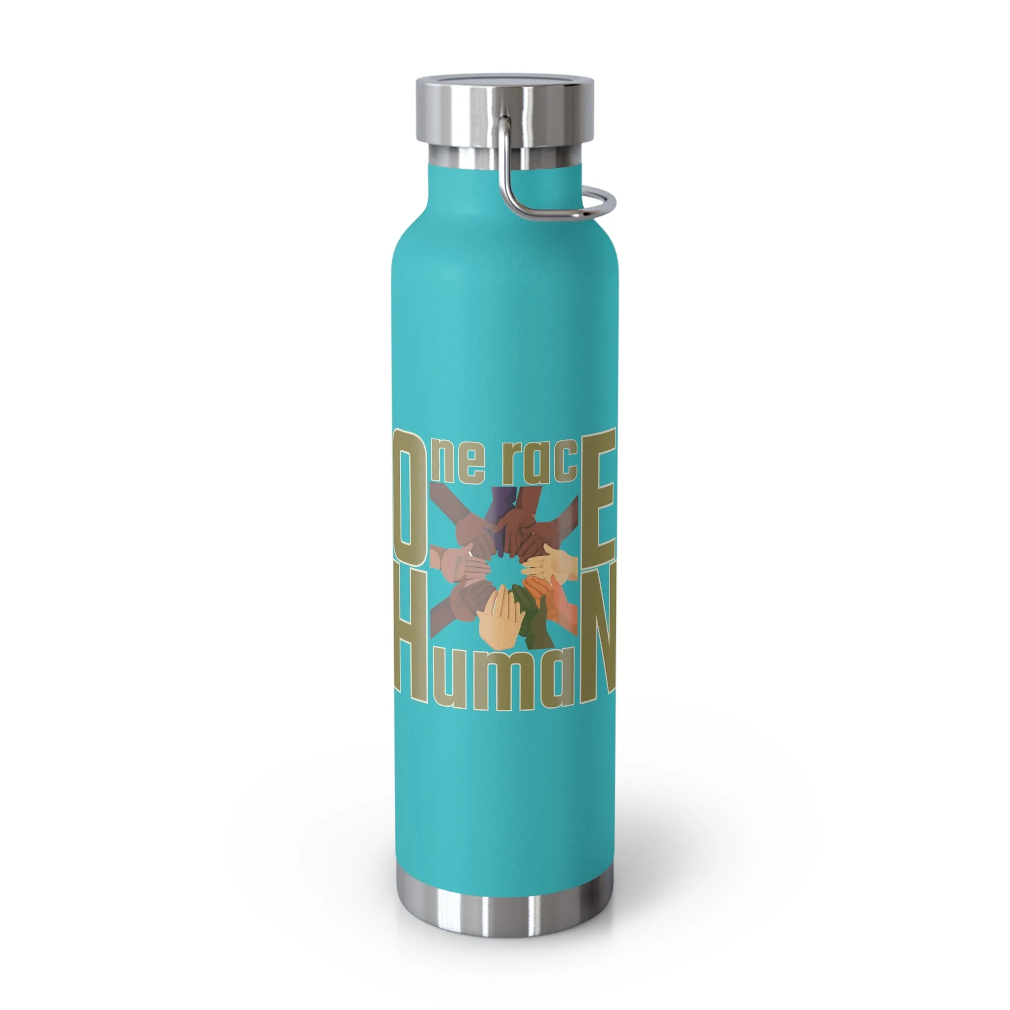 One Race Human | Copper Vacuum Insulated Bottle, 22oz | ZenGen USA