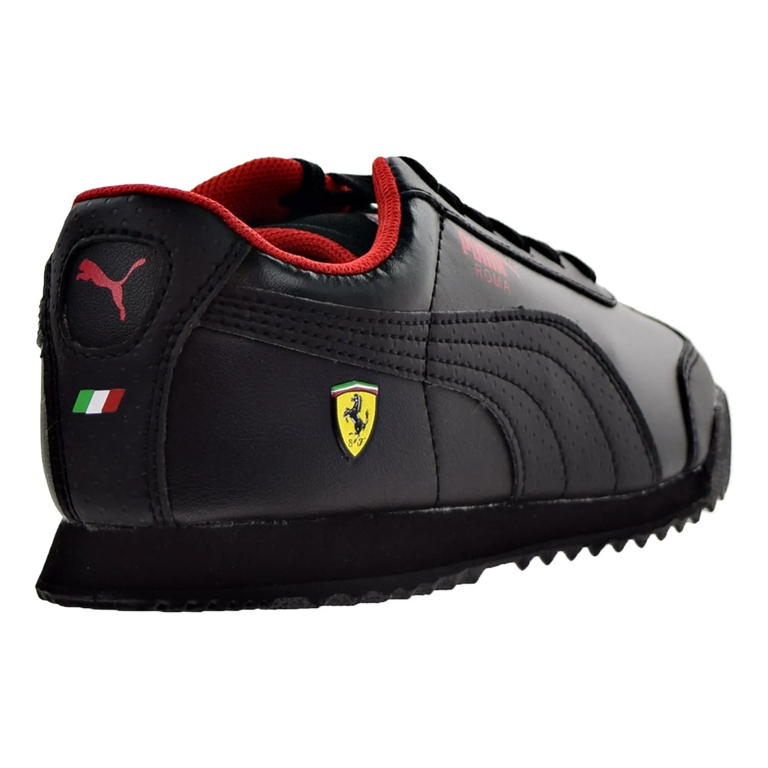 Puma Ferrari Roma Little Kid's Shoes Puma Black/Puma Black
