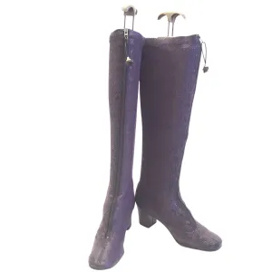 Purple GoGo Boots