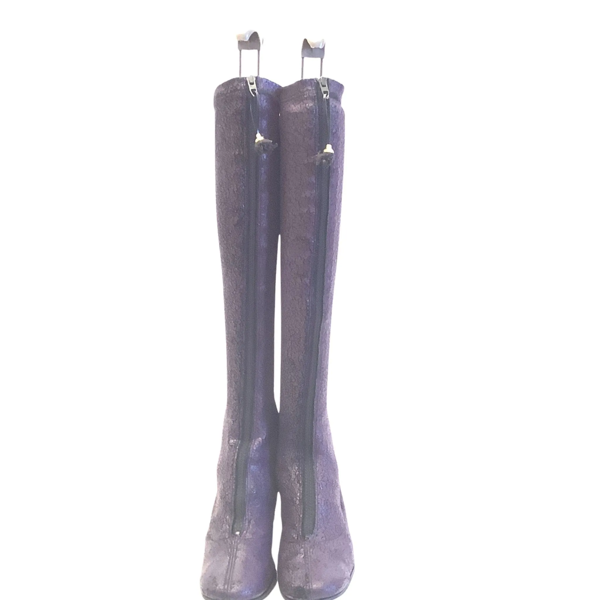 Purple GoGo Boots