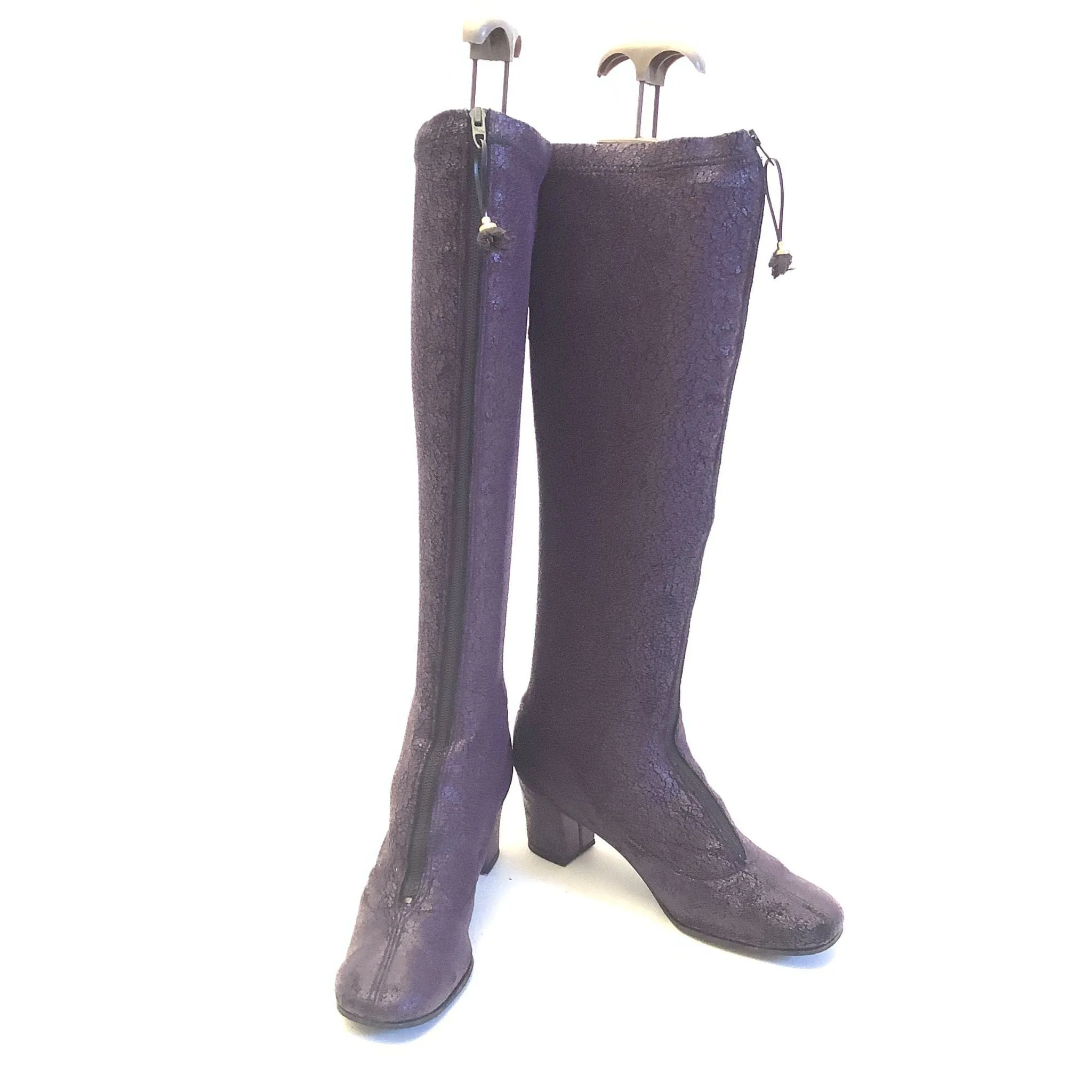Purple GoGo Boots