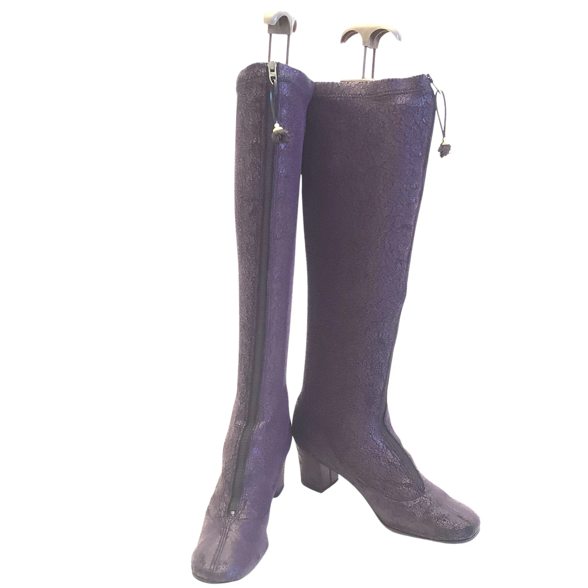 Purple GoGo Boots