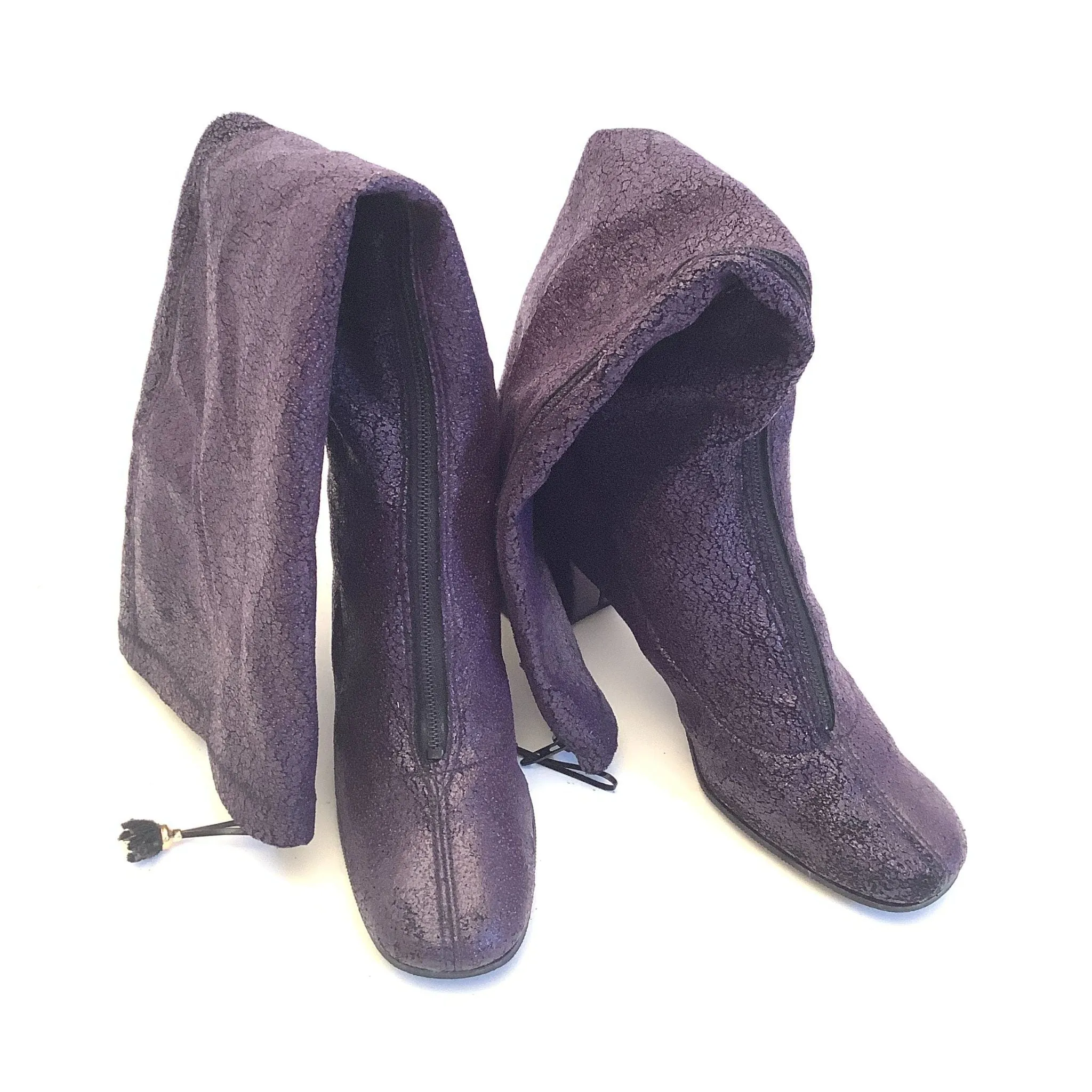 Purple GoGo Boots