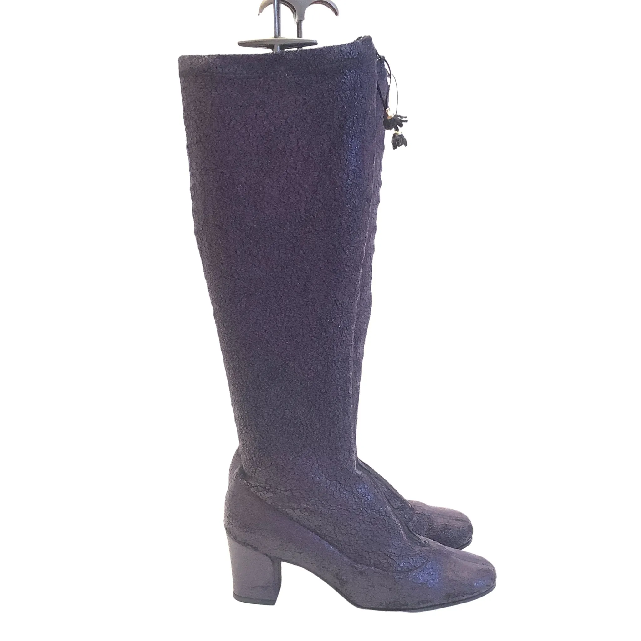 Purple GoGo Boots
