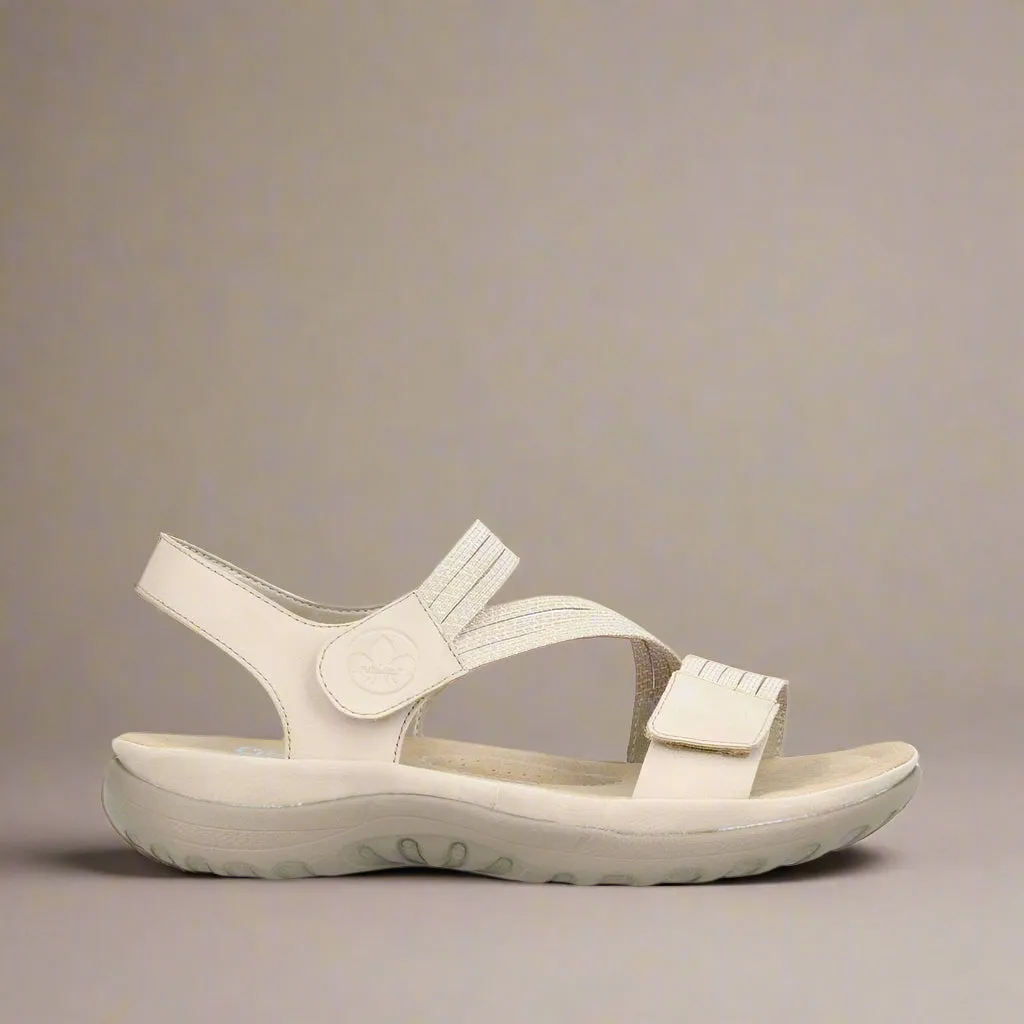 Rieker - 64870 in jeans or beige