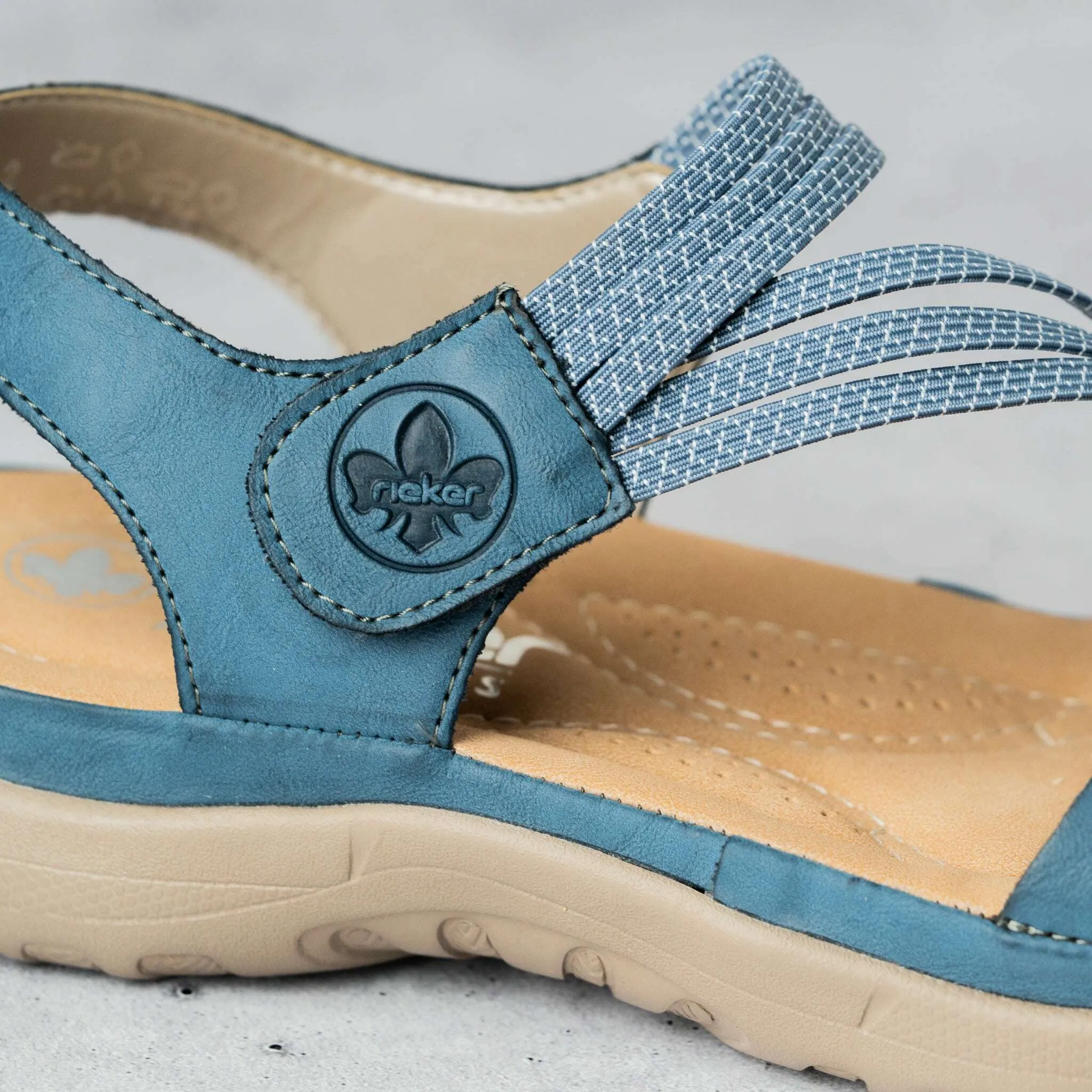 Rieker - 64870 in jeans or beige