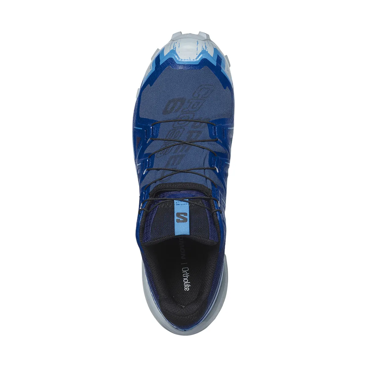 Salomon - Scarpe da trail running Speedcross 6 Gore-Tex Blue Print Ibiza Blue Quarry - L47302000 - BLUE/PRINT/IBIZA/BLUE/QUARRY