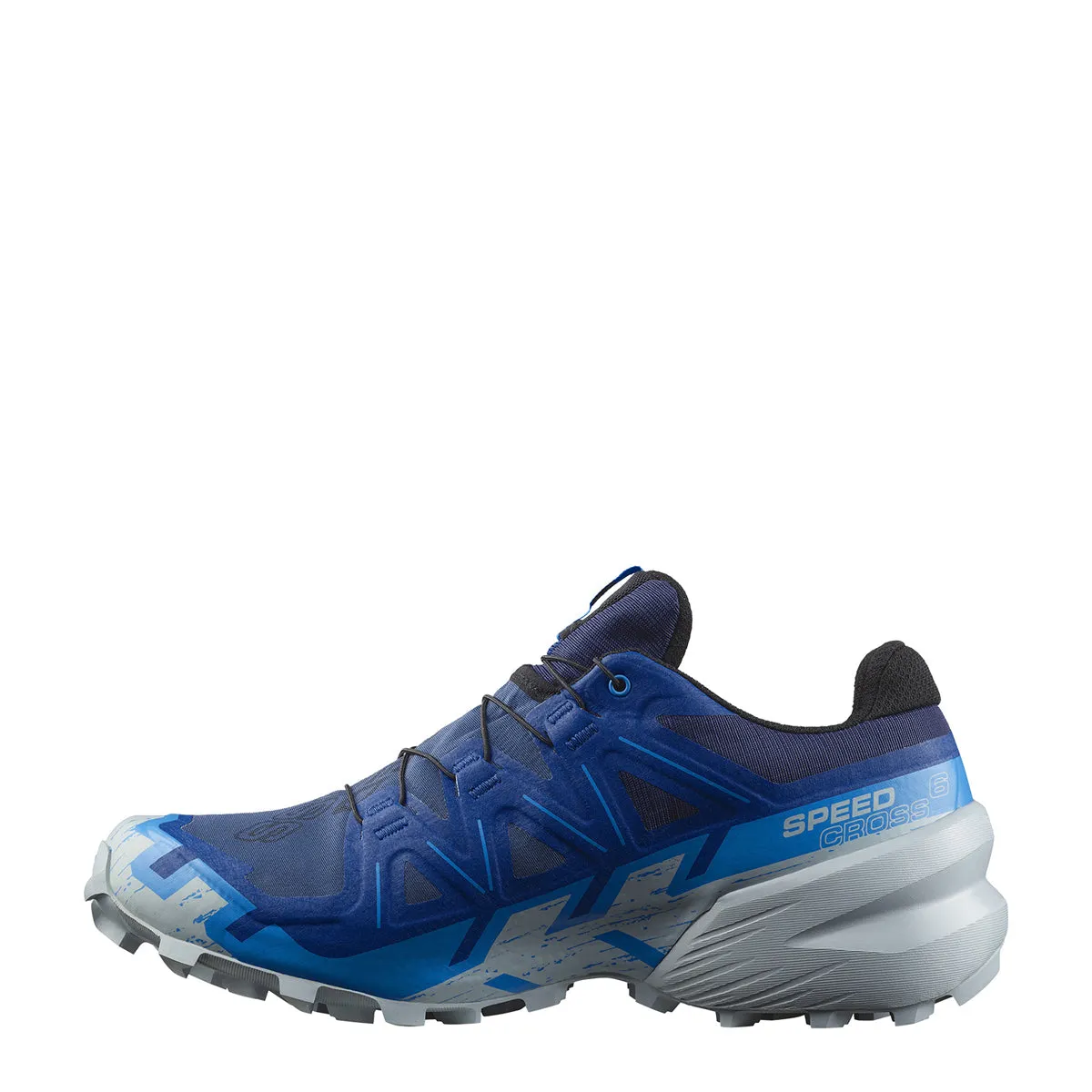 Salomon - Scarpe da trail running Speedcross 6 Gore-Tex Blue Print Ibiza Blue Quarry - L47302000 - BLUE/PRINT/IBIZA/BLUE/QUARRY