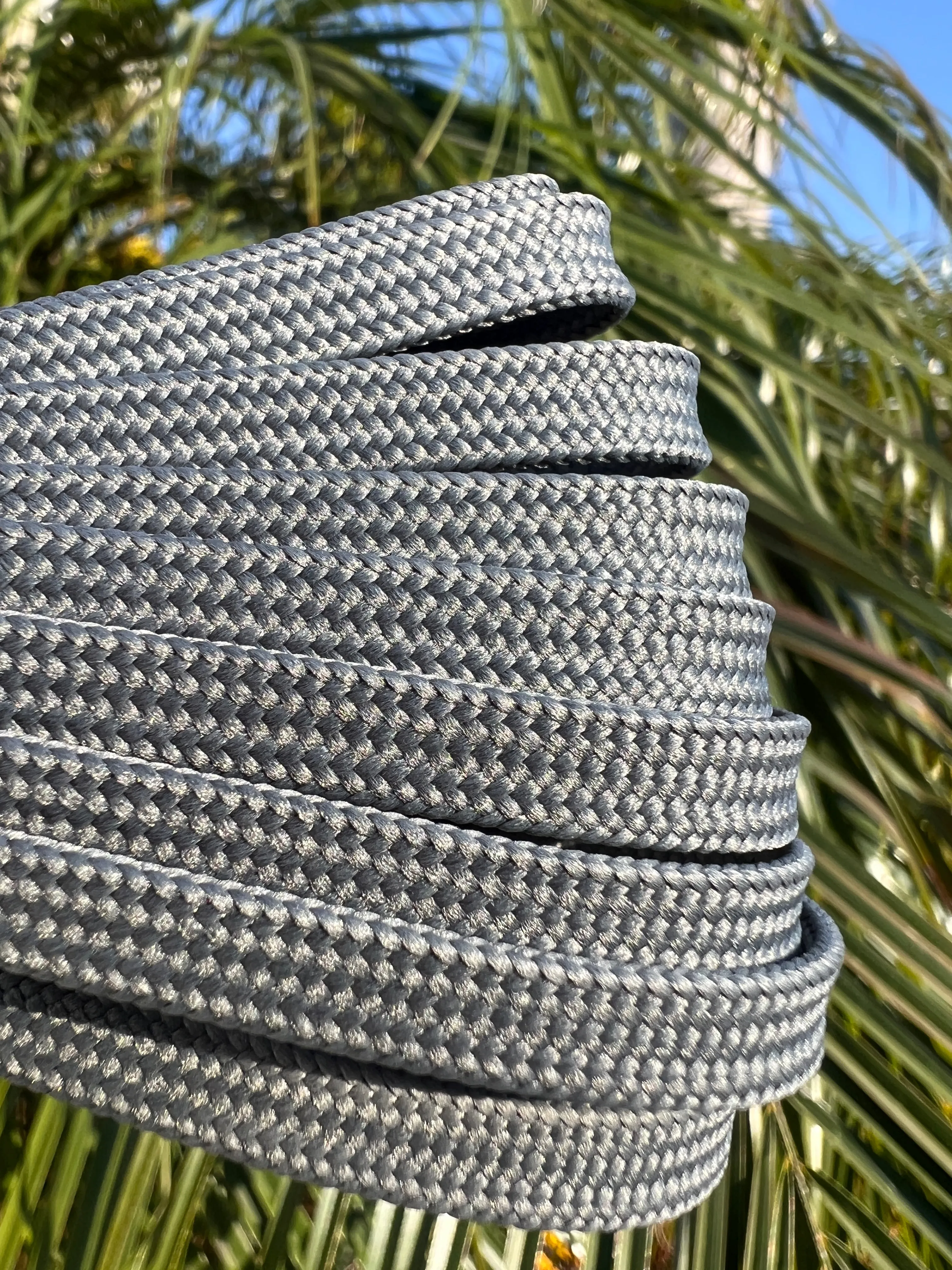 Slate Gray– 96 inch CORE Roller Skate Laces (Narrow 6mm)