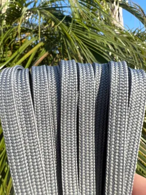 Slate Gray– 96 inch CORE Roller Skate Laces (Narrow 6mm)