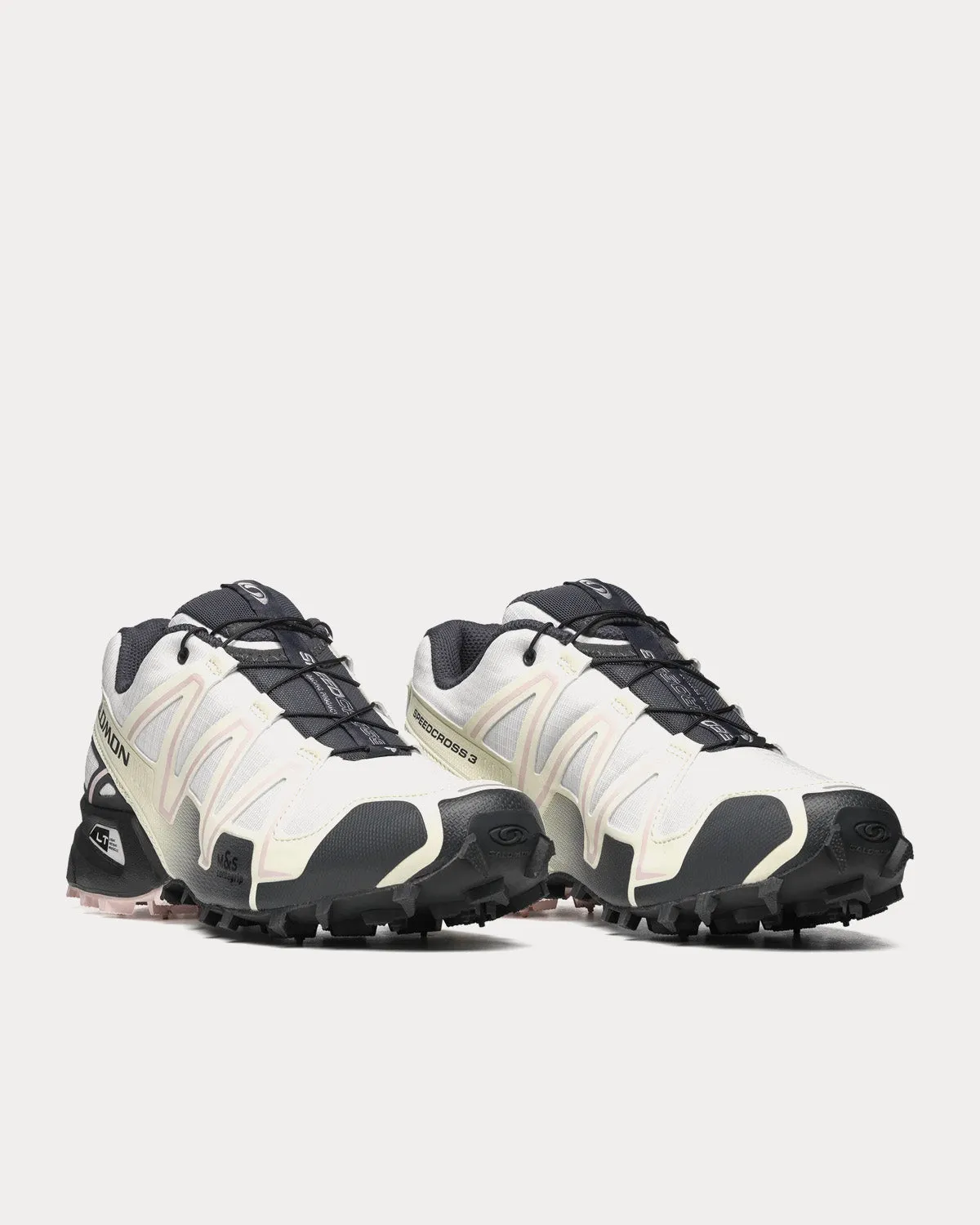 Speedcross 3 White / Ebony / Cradle Pink Low Top Sneakers