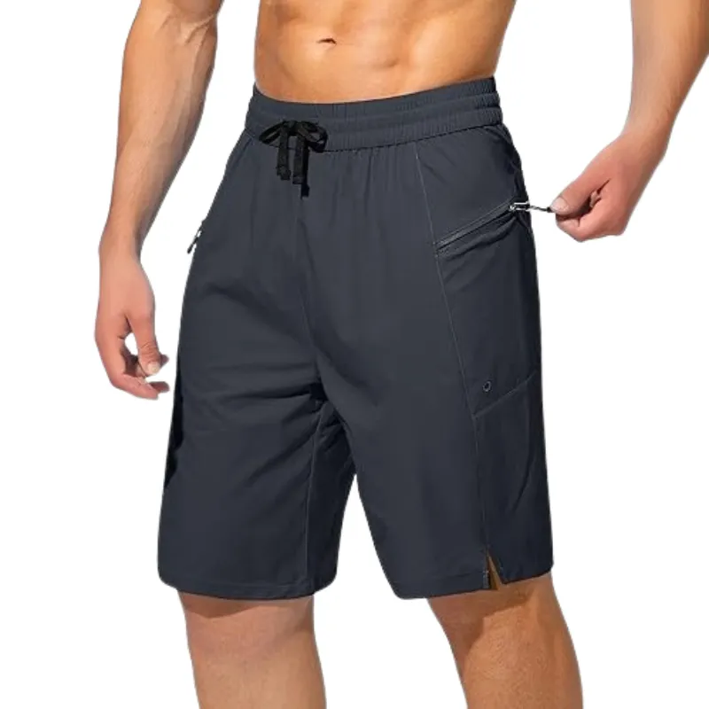 Swimming Board Shorts With Stylish Designed Zipper Pockets