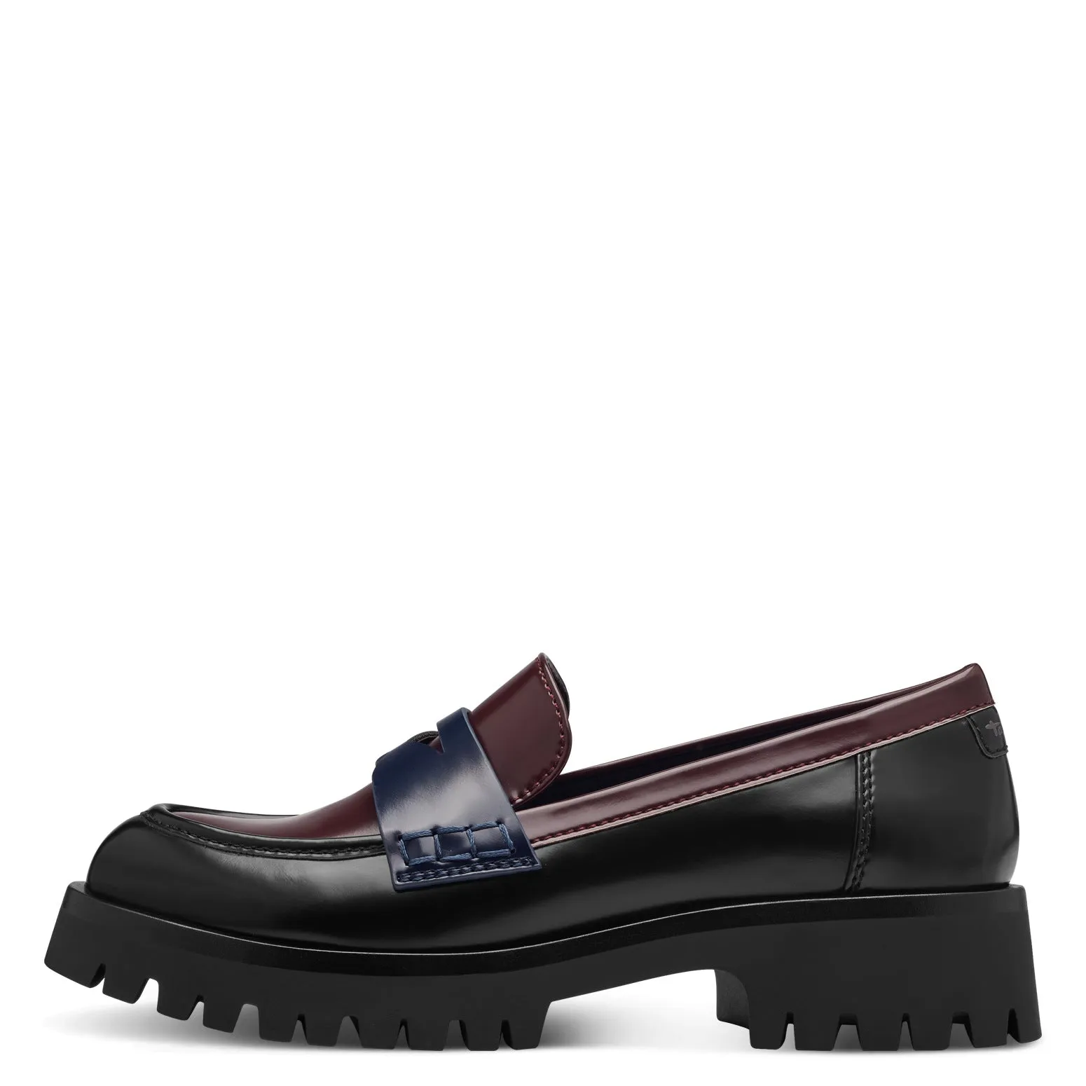 Tamaris Trouser Shoes Loafer Merlot Comb Memory Foam Work Shoes 24332-43-534 sale