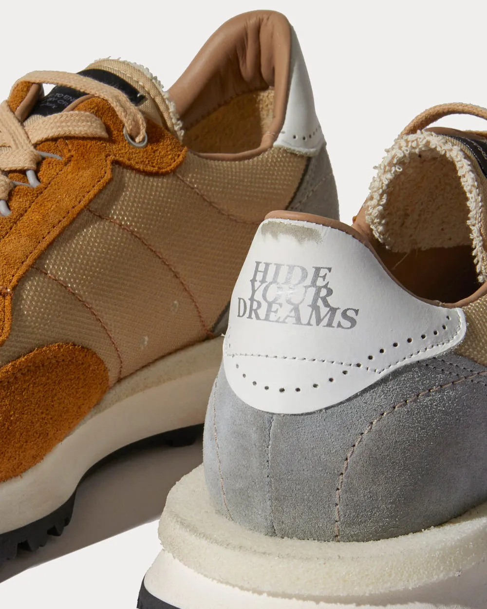 Tenkai Brown Low Top Sneakers