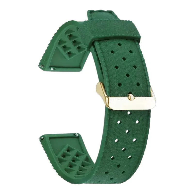 Tropic Dive Silicone Watch Straps with the Suunto Race