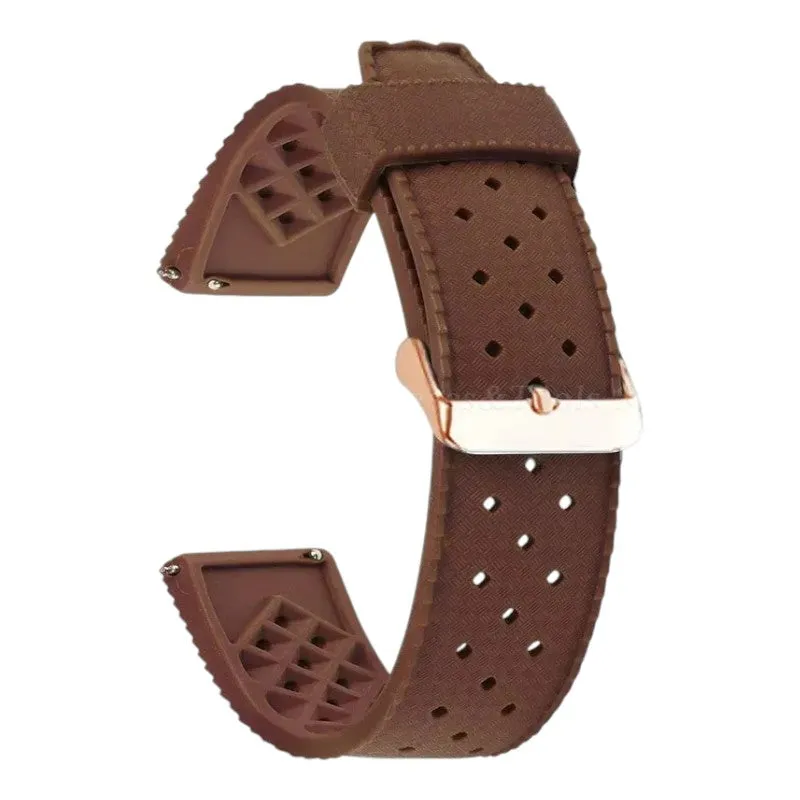 Tropic Dive Silicone Watch Straps with the Suunto Race